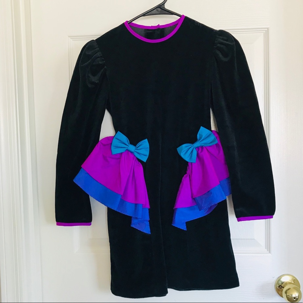 Girls vintage peplum dresses size 10
